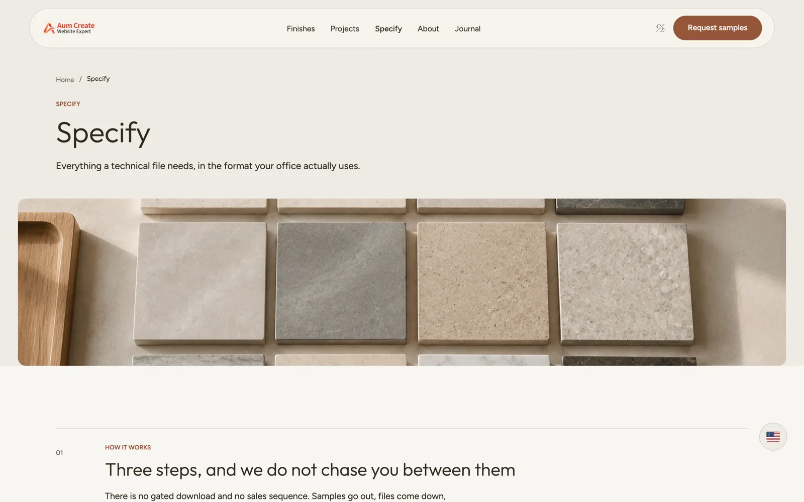 Ardesa Surfaces — Specify