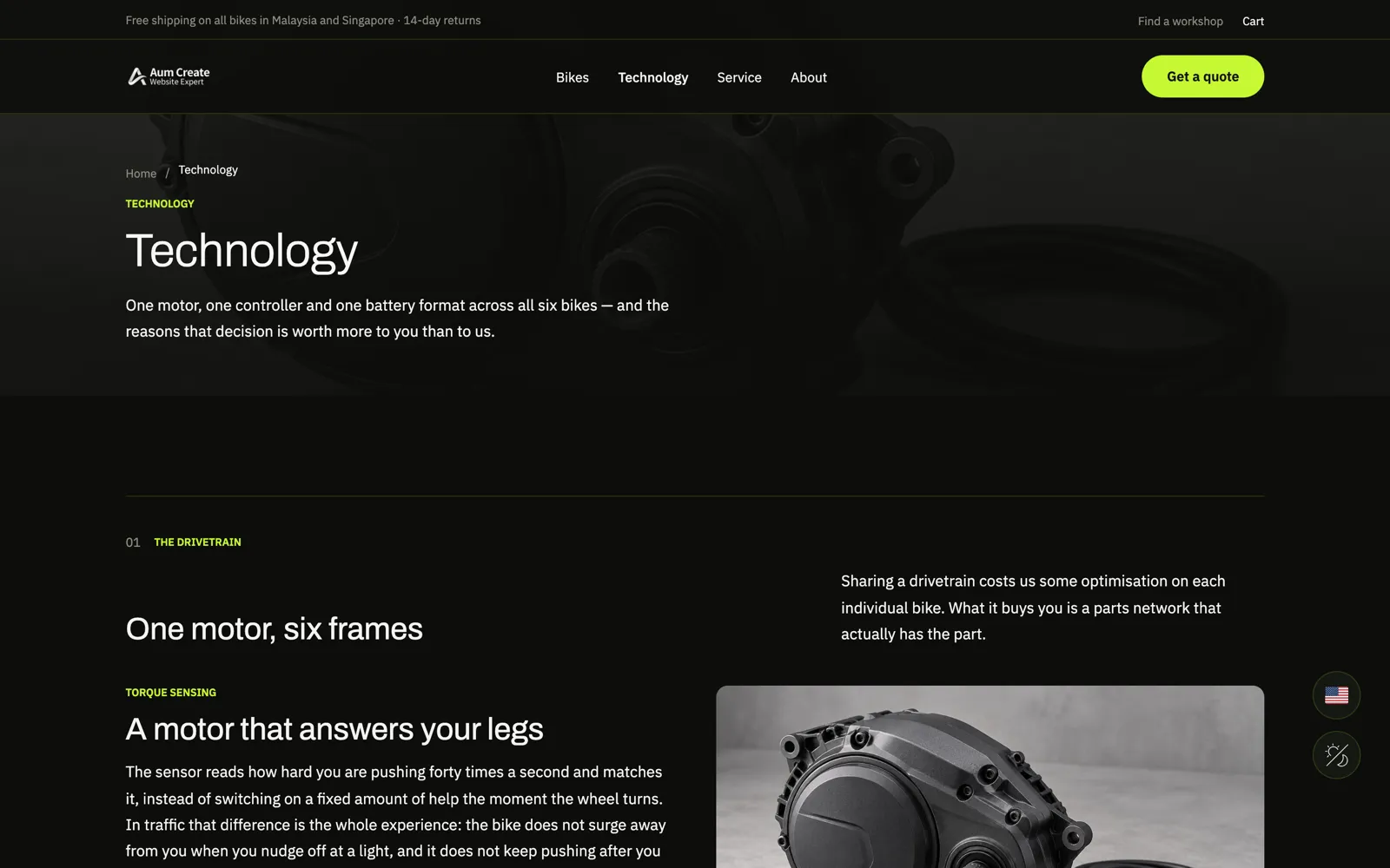 AUMBIKE — Technology